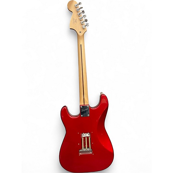 Used Squier Affinity Stratocaster Candy Apple Red Solid Body Electric Guitar
