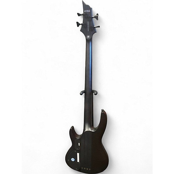 Used ESP LTD B4E Trans Charcoal Electric Bass Guitar