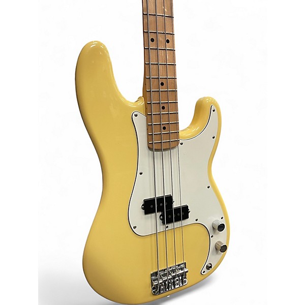 Used Fender Player Precision Bass Buttercream Electric Bass Guitar