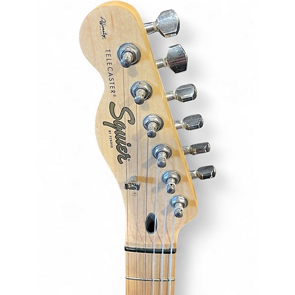 Used Squier Affinity Telecaster Left Handed Butterscotch Electric Guitar