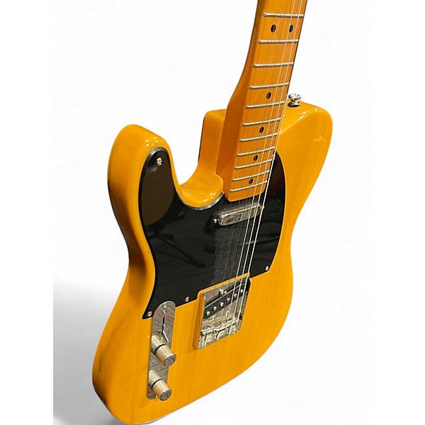 Used Squire classic vibe 50's left handed telecaster Butterscotch Blonde Electric Guitar
