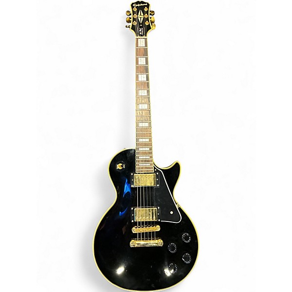 Used Epiphone Les Paul Custom Classic Pro Black Solid Body Electric Guitar