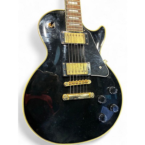 Used Epiphone Les Paul Custom Classic Pro Black Solid Body Electric Guitar