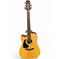 Used Takamine GD30CE Left Handed Natural Acoustic Electric Guitar thumbnail