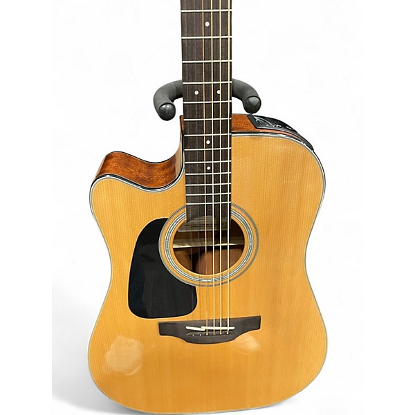 Used Takamine GD30CE Left Handed Natural Acoustic Electric Guitar