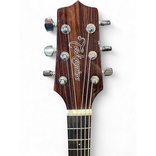 Used Takamine GD30CE Left Handed Natural Acoustic Electric Guitar