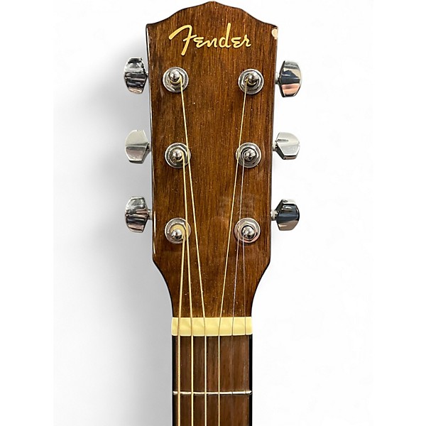Used Fender CC60SCE Natural Acoustic Electric Guitar