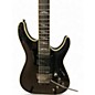 Used Schecter Guitar Research Blackjack C-1 FR S Sustainiac Black Solid Body Electric Guitar