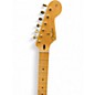 Used Fender Deluxe Players Stratocaster Blue Solid Body Electric Guitar