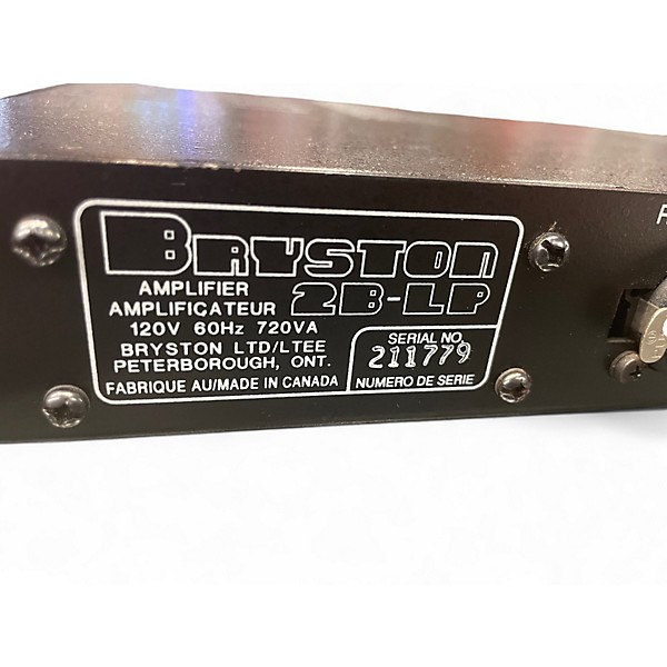 Used BRYSTON LTD. B2 Power Amp