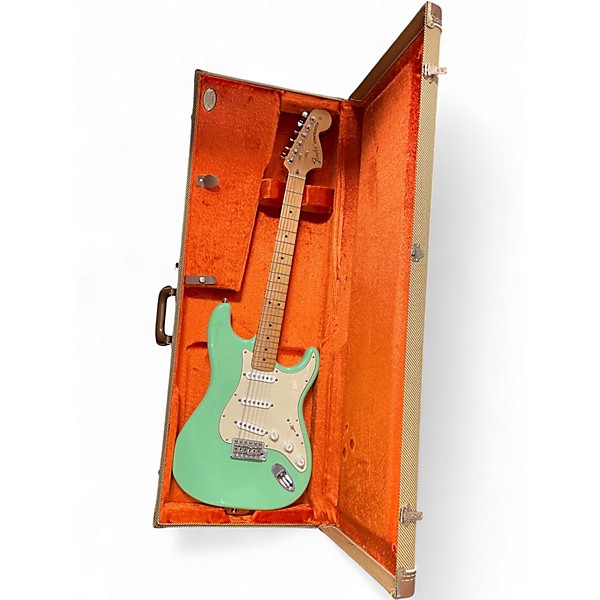 Used Fender Fender Stratocaster Seafoam Green Solid Body Electric Guitar