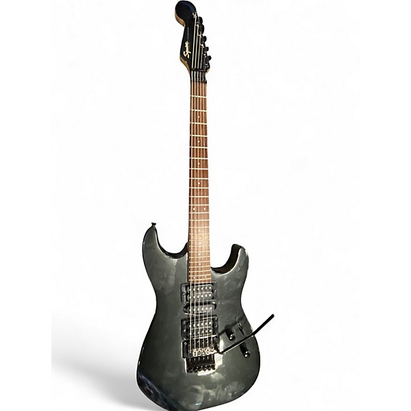 Used Squier stagemaster Black Solid Body Electric Guitar