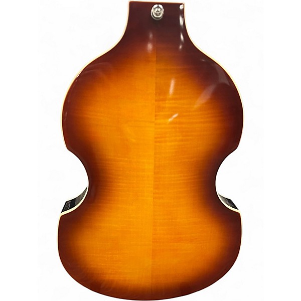 Used Epiphone Viola Sunburst Electric Bass Guitar