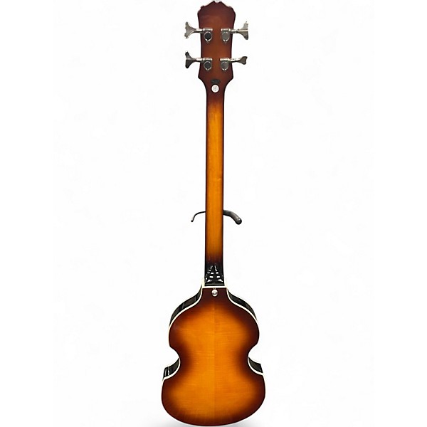 Used Epiphone Viola Sunburst Electric Bass Guitar
