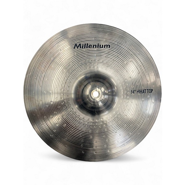 Used Millenium 14in 14" B20 Hi-Hat Pair Cymbal