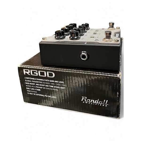 Used Randall RGOD Guitar Preamp