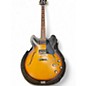 Used 2023 Gibson ES335 Vintage Sunburst Hollow Body Electric Guitar thumbnail