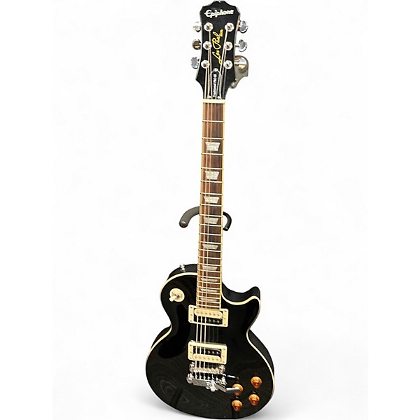 Used Epiphone Les Paul Traditional PRO III Black Solid Body Electric Guitar