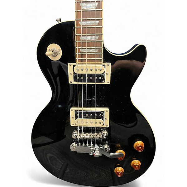 Used Epiphone Les Paul Traditional PRO III Black Solid Body Electric Guitar