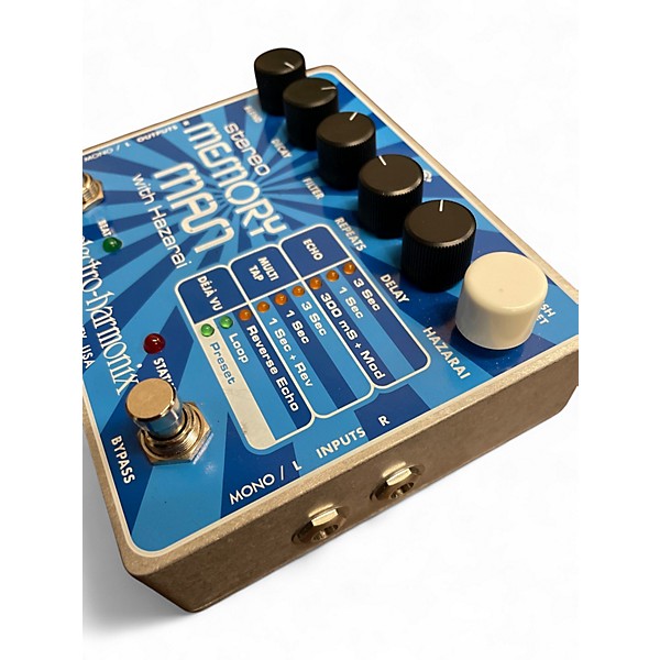 Used Electro-Harmonix Stereo Memory Man Hazarai Looper Effect Pedal
