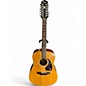 Used Epiphone PR350-12 Natural 12 String Acoustic Guitar thumbnail
