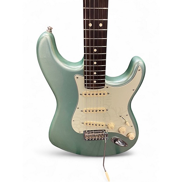 Used Fender American Professional II Stratocaster Surf Green Solid Body Electric Guitar