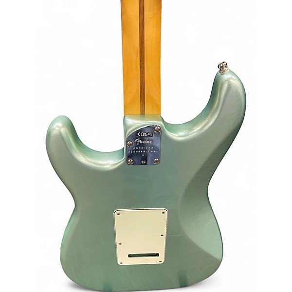 Used Fender American Professional II Stratocaster Surf Green Solid Body Electric Guitar