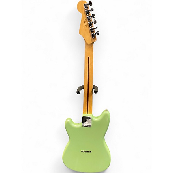 Used Fender Duo Sonic HS Surf Green Solid Body Electric Guitar