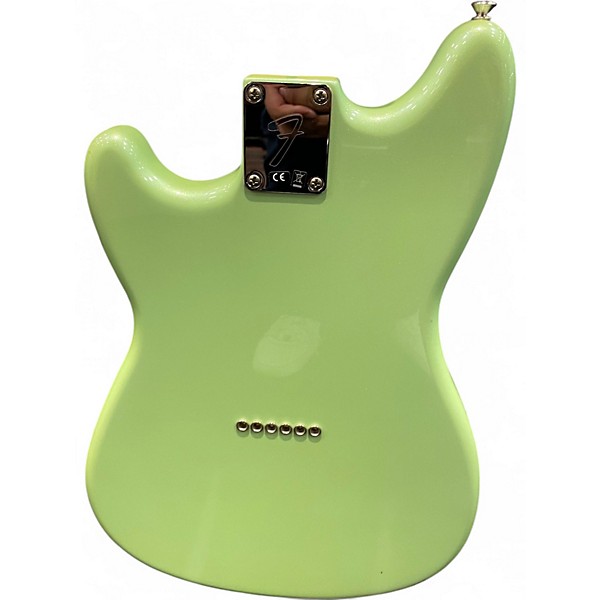 Used Fender Duo Sonic HS Surf Green Solid Body Electric Guitar