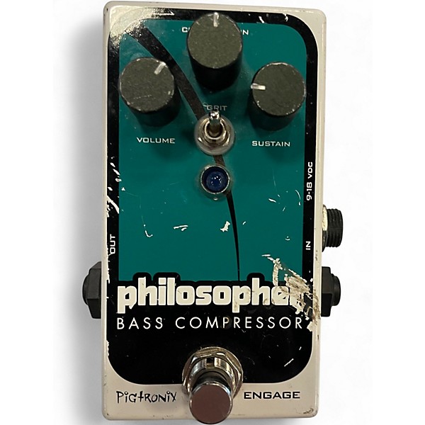 Used Pigtronix Philosopher Bass Compressor Bass Effect Pedal