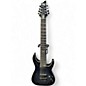 Used Schecter Guitar Research Hellraiser Hybrid C8 Trans Black Solid Body Electric Guitar thumbnail