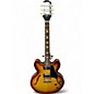 Used Epiphone ES-335 Figured Sunrise Tea Burst Hollow Body Electric Guitar thumbnail