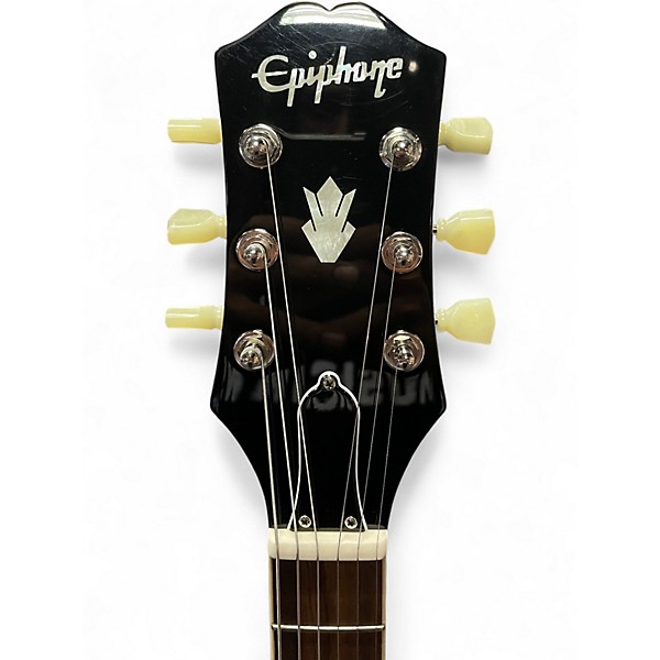 Used Epiphone ES-335 Figured Sunrise Tea Burst Hollow Body Electric Guitar