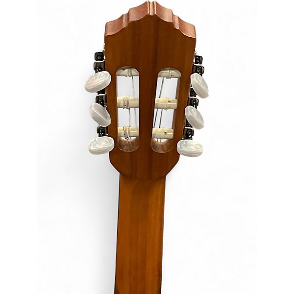 Used Ortega R121L 3/4 Natural Classical Acoustic Guitar