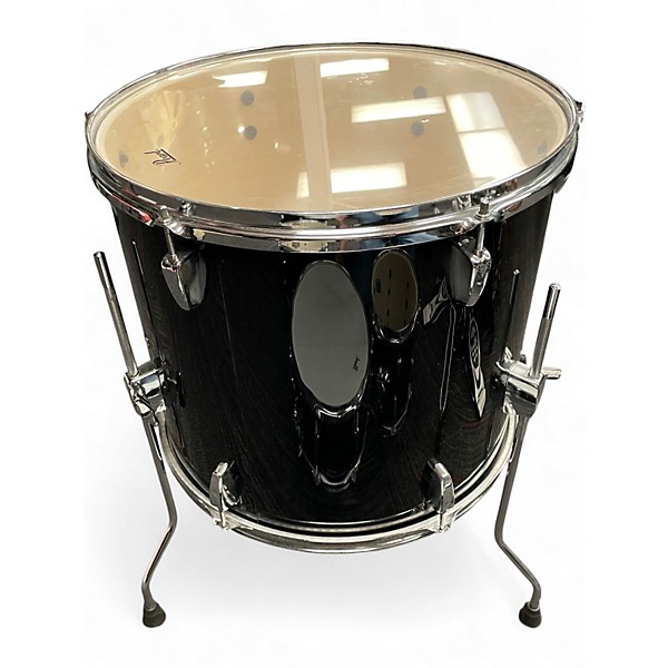 Used Pearl 5 Piece RoadShow Black Drum Kit