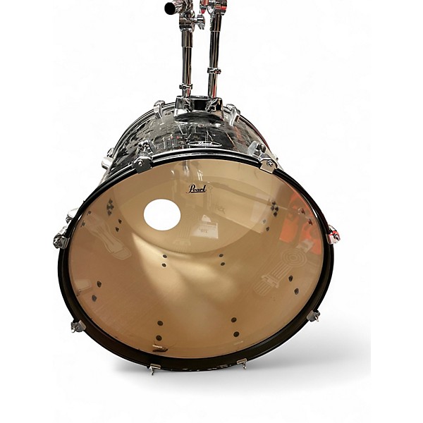 Used Pearl 5 Piece RoadShow Black Drum Kit