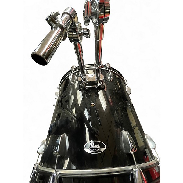 Used Pearl 5 Piece RoadShow Black Drum Kit