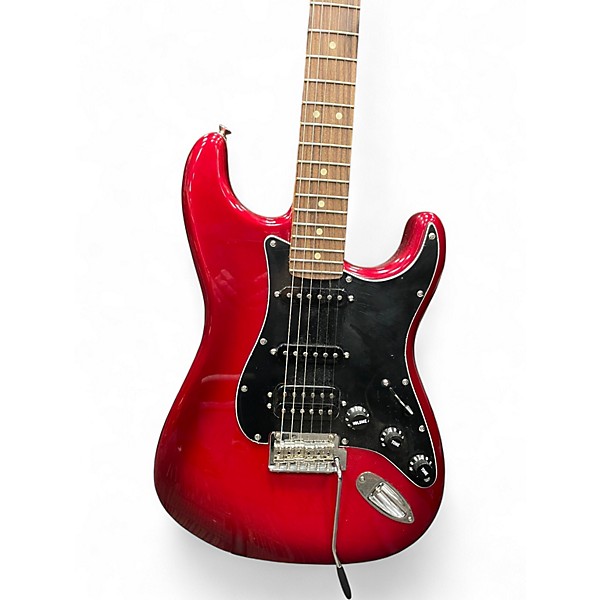 Used 2025 Fender PLAYER II SERIES HHS Metallic Candy Red Burst Solid Body Electric Guitar