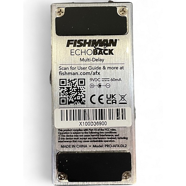Used Fishman AFX ECHOBACK Effect Pedal