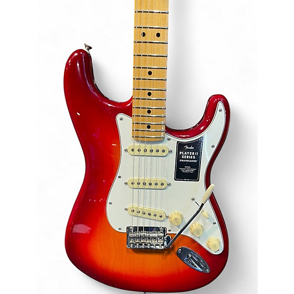 Used Fender Player II Stratocaster Sienna Sunburst Solid Body Electric Guitar