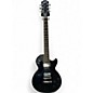 Used Epiphone Tribute Les Paul Standard Ebony Solid Body Electric Guitar thumbnail