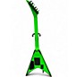 Used Jackson KVXMG King V X Series Green Solid Body Electric Guitar