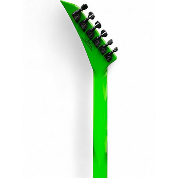 Used Jackson KVXMG King V X Series Green Solid Body Electric Guitar