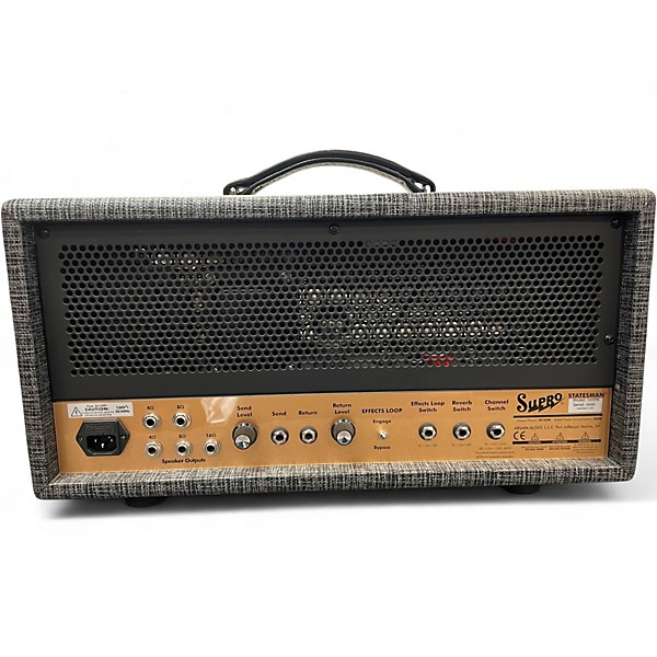 Used Supro Statesman 1699R Tube Guitar Amp Head