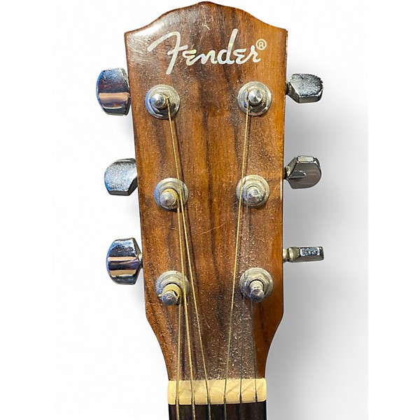 Used Fender cd-140sce Brown Acoustic Electric Guitar