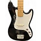 Used Squier Affinity Bronco Bass Black Electric Bass Guitar