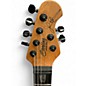 Used Sterling by Music Man JP150DQM Cerulean Blue Solid Body Electric Guitar