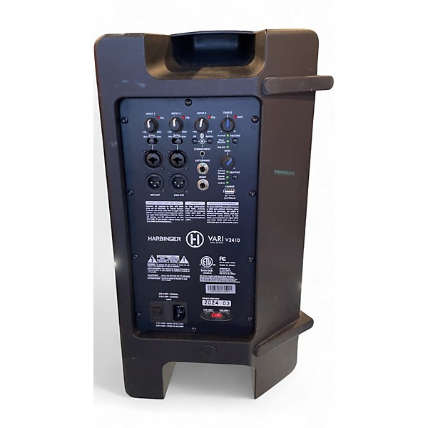 Used 2024 Harbinger VARI V2410 Powered Speaker