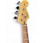 Used Squier jazz bass Blue Electric Bass Guitar
