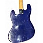 Used Squier jazz bass Blue Electric Bass Guitar